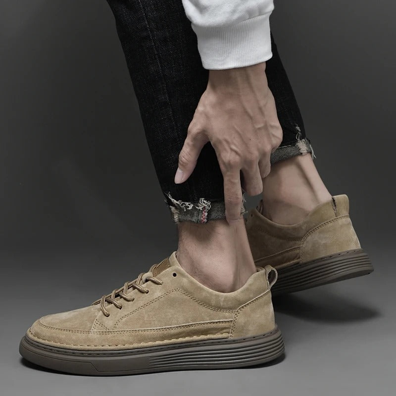 Harrison - Luxe suede Oxford shoe