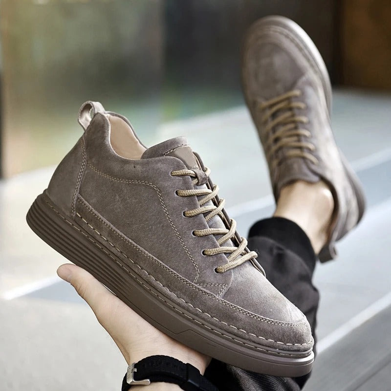 Harrison - Luxe suede Oxford shoe