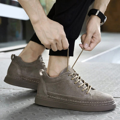 Harrison - Luxe suede Oxford shoe