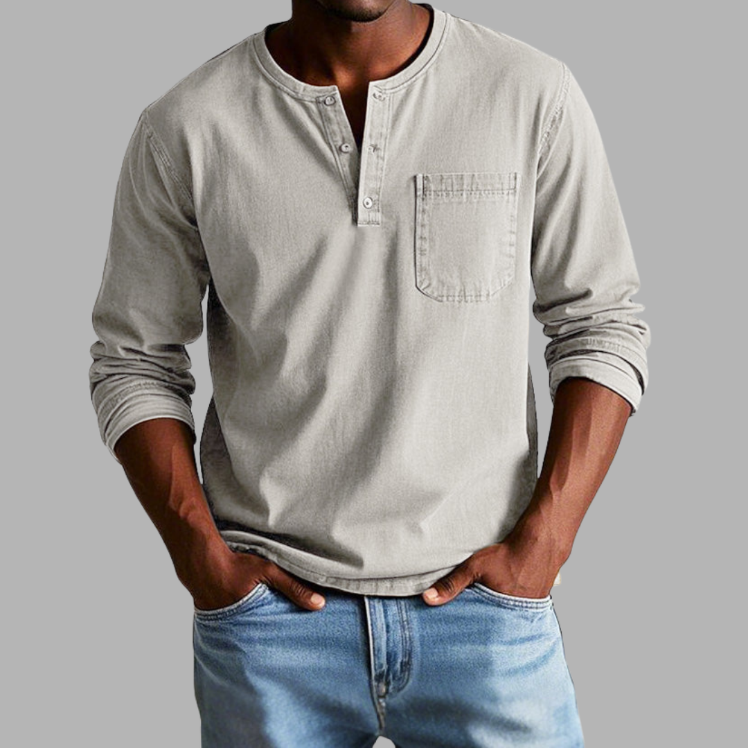 Volker | Zeitloses Langarmshirt für Jeden Tag