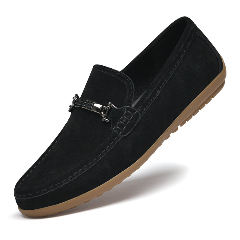 Ellis - Suede loafers