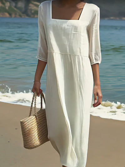 Lunelle - Casual linen dress