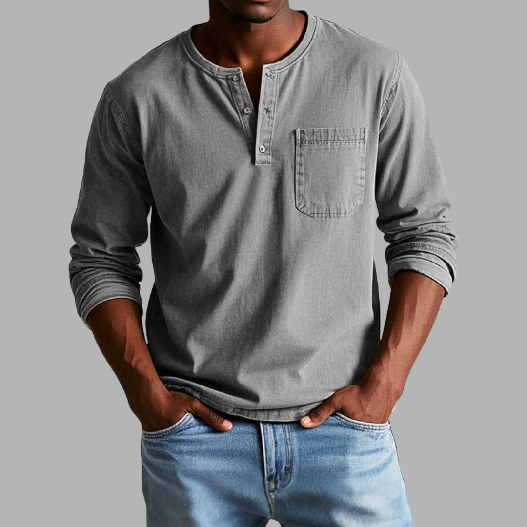 Volker | Zeitloses Langarmshirt für Jeden Tag