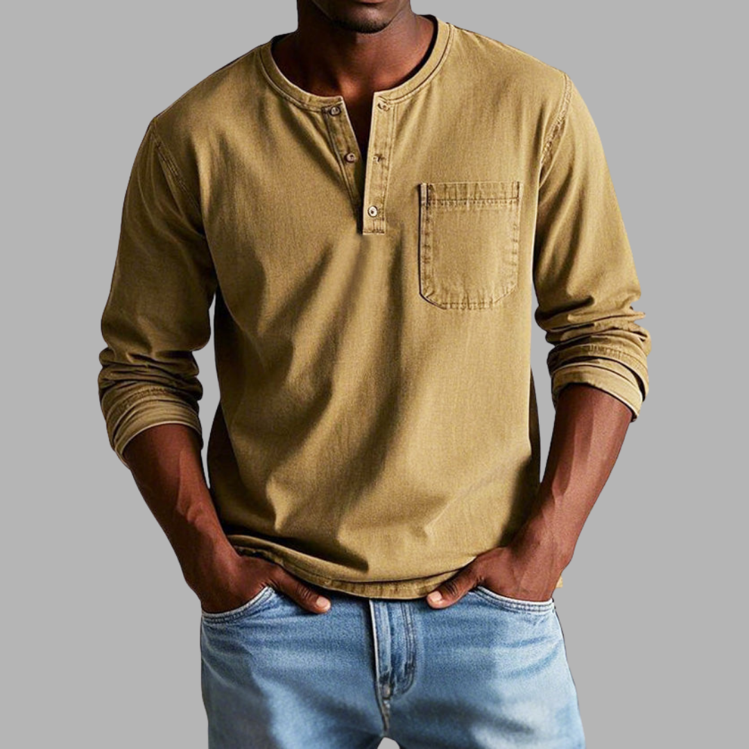 Volker | Zeitloses Langarmshirt für Jeden Tag