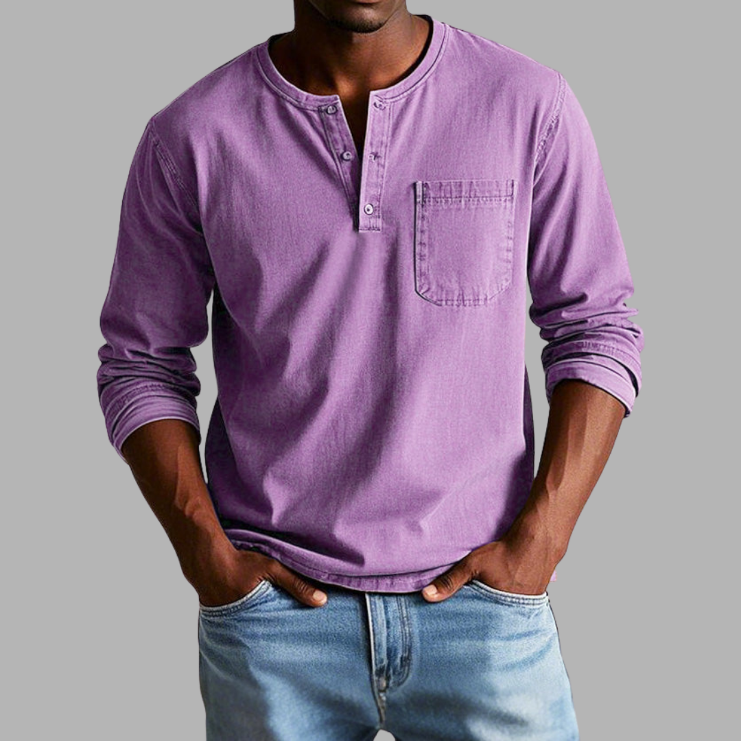 Volker | Zeitloses Langarmshirt für Jeden Tag