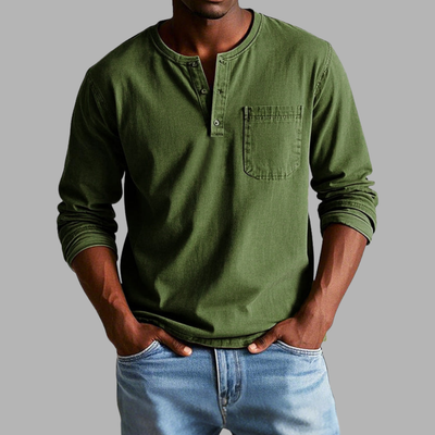 Volker | Zeitloses Langarmshirt für Jeden Tag