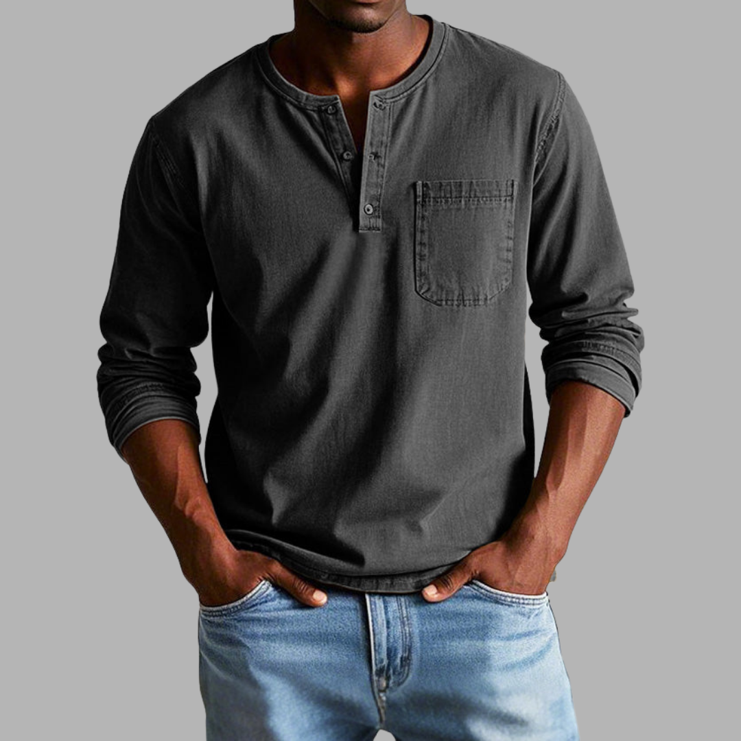 Volker | Zeitloses Langarmshirt für Jeden Tag