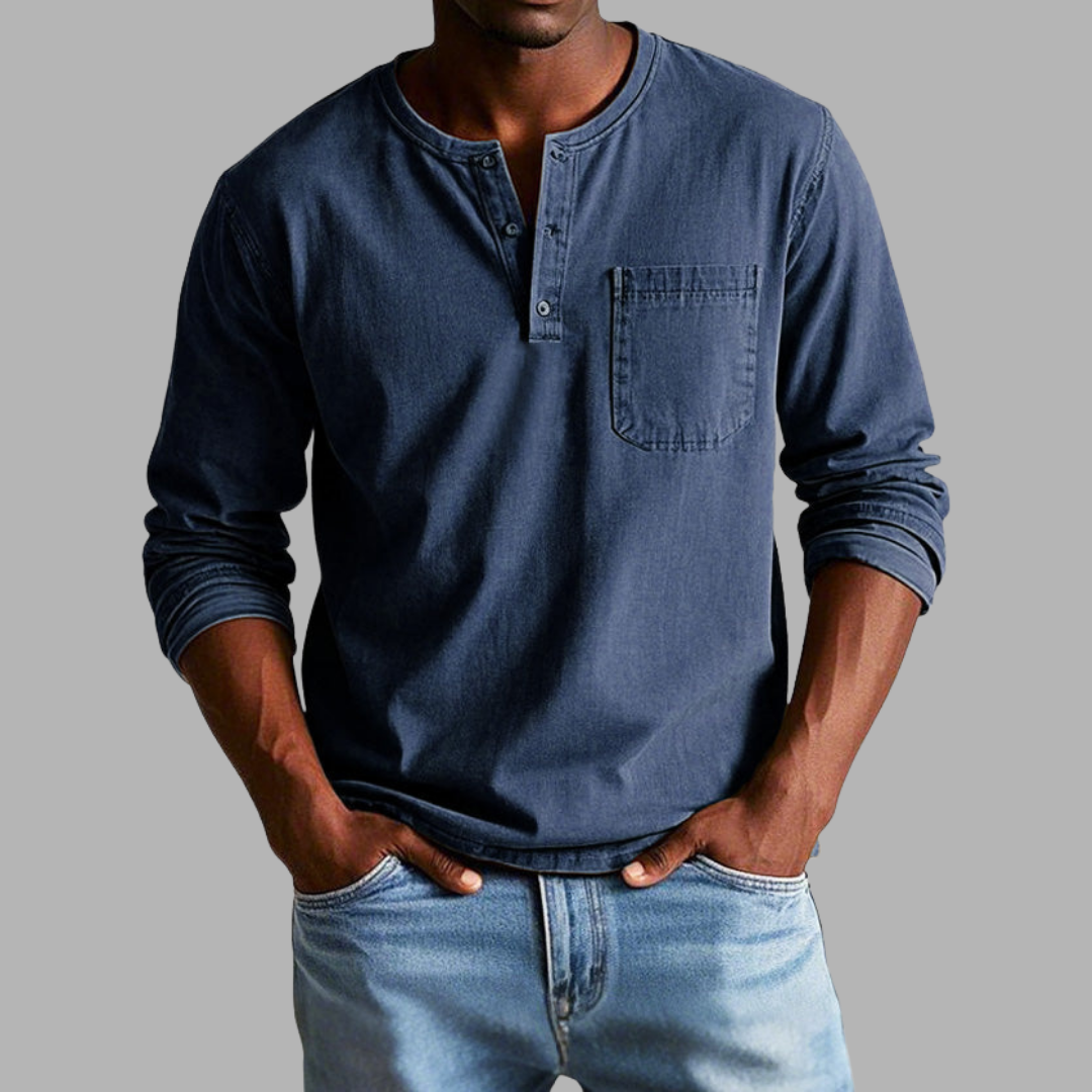 Volker | Zeitloses Langarmshirt für Jeden Tag