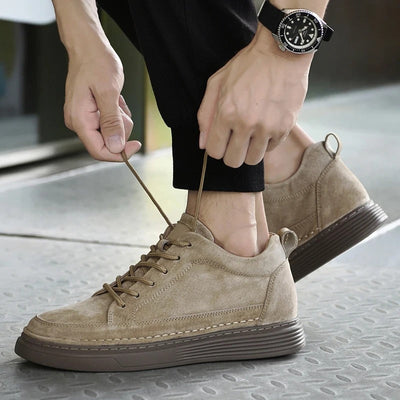 Harrison - Luxe suede Oxford shoe