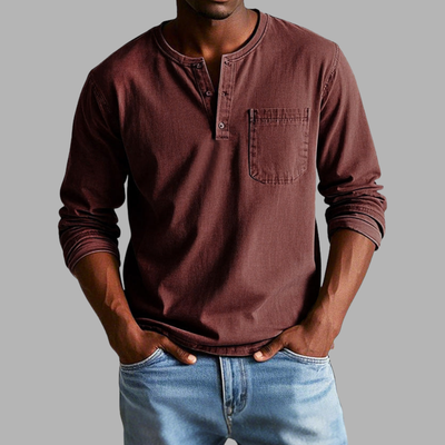 Volker | Zeitloses Langarmshirt für Jeden Tag