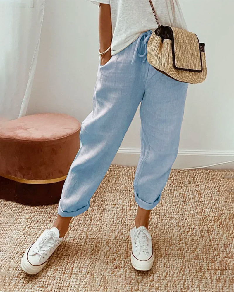 Hannah - Lightweight leisure pants