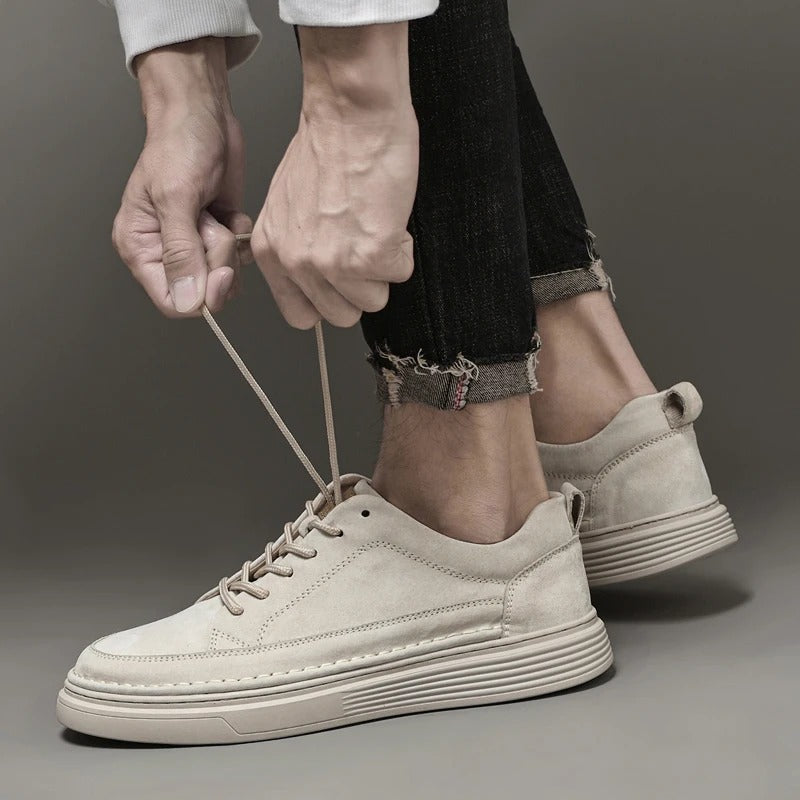Harrison - Luxe suede Oxford shoe