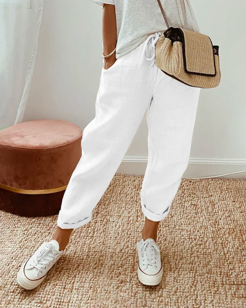 Hannah - Lightweight leisure pants