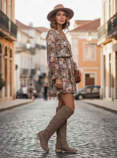 Emma | Elegante kniehohe Stiefel