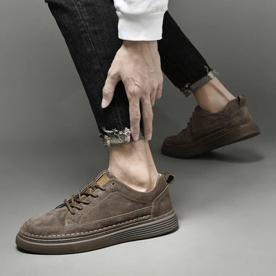 Harrison - Luxe suede Oxford shoe