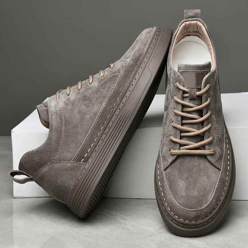 Harrison - Luxe suede Oxford shoe