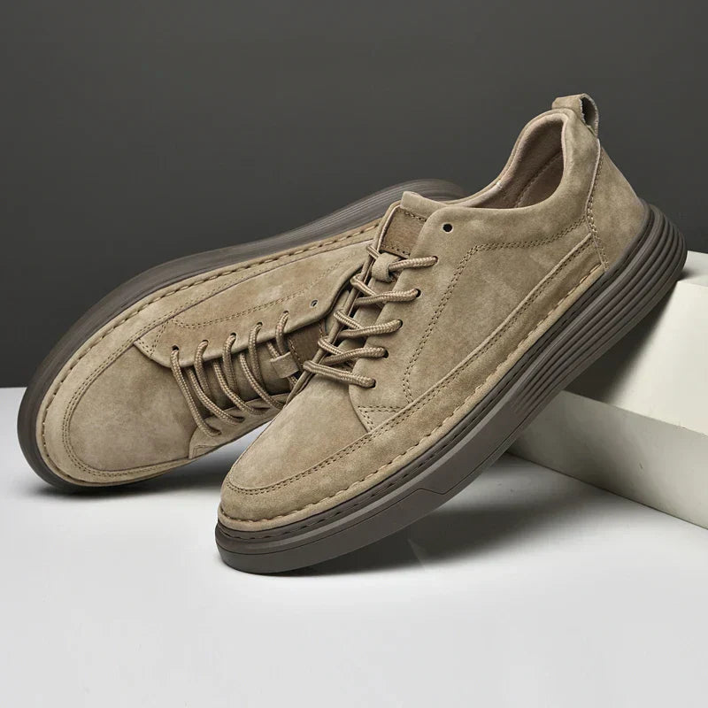 Harrison - Luxe suede Oxford shoe