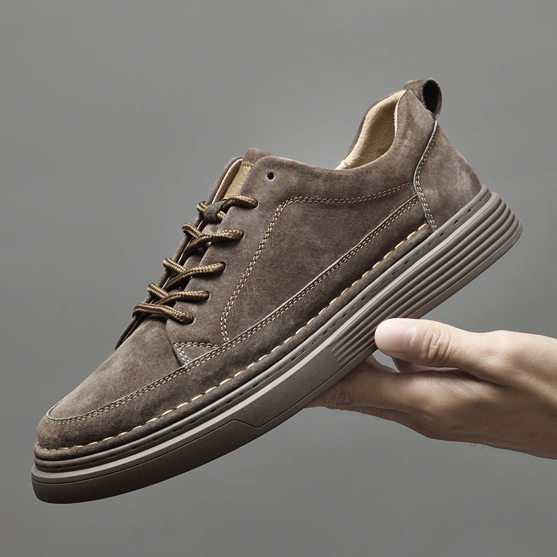 Harrison - Luxe suede Oxford shoe
