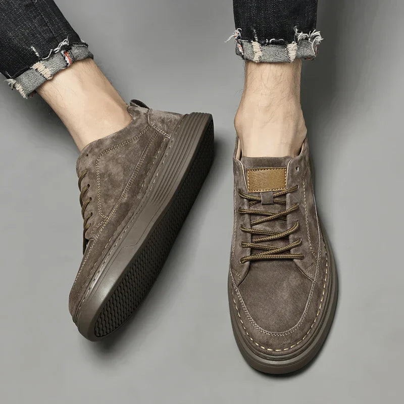 Harrison - Luxe suede Oxford shoe
