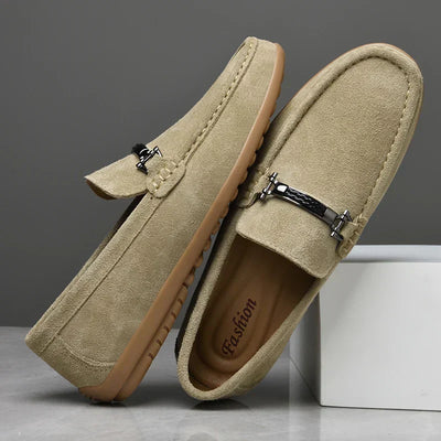 Ellis - Suede loafers