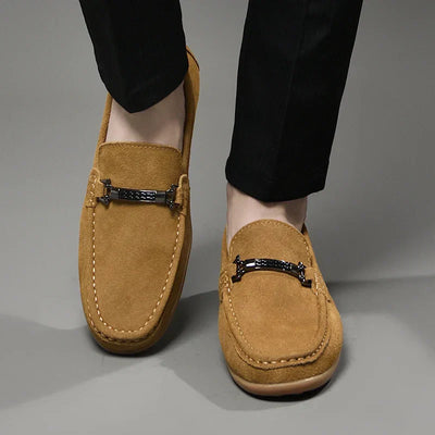 Ellis - Suede loafers