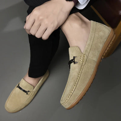 Ellis - Suede loafers