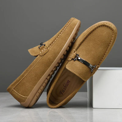 Ellis - Suede loafers