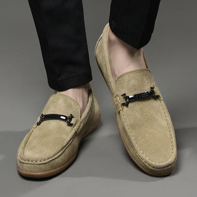 Ellis - Suede loafers