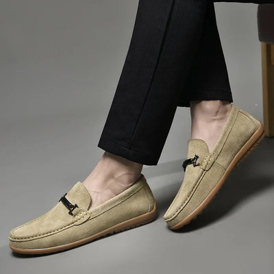 Ellis - Suede loafers