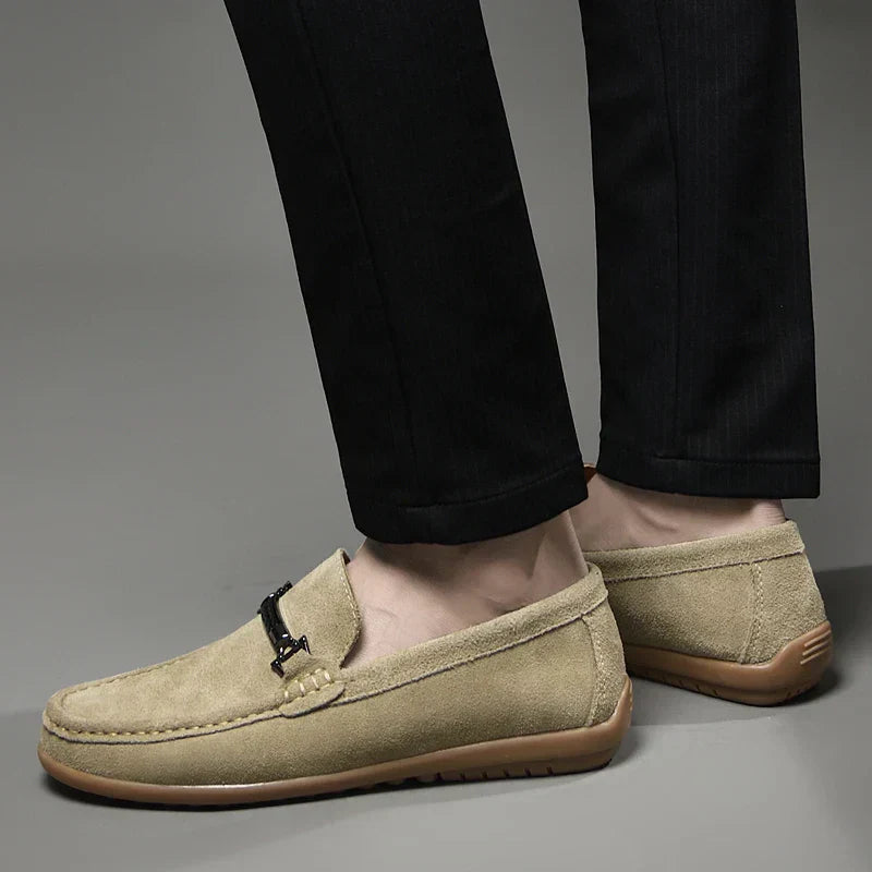 Ellis - Suede loafers