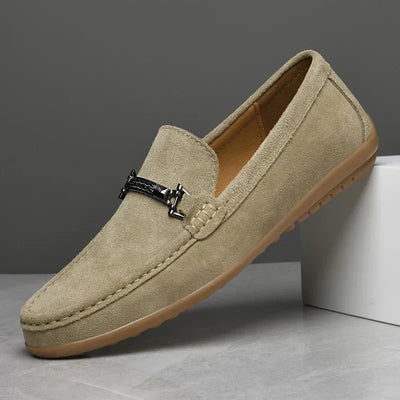 Ellis - Suede loafers