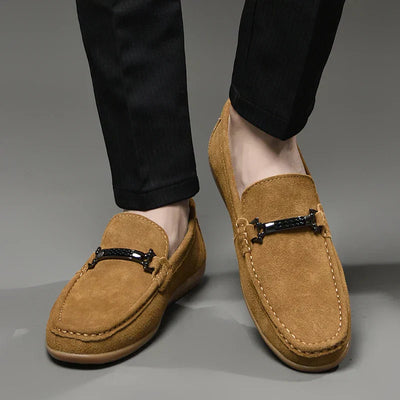 Ellis - Suede loafers