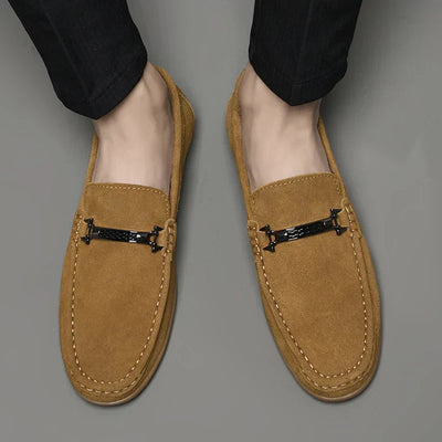 Ellis - Suede loafers