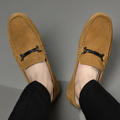 Ellis - Suede loafers