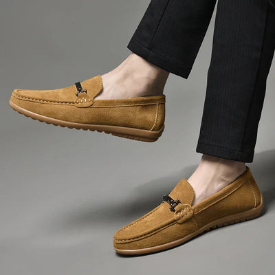 Ellis - Suede loafers