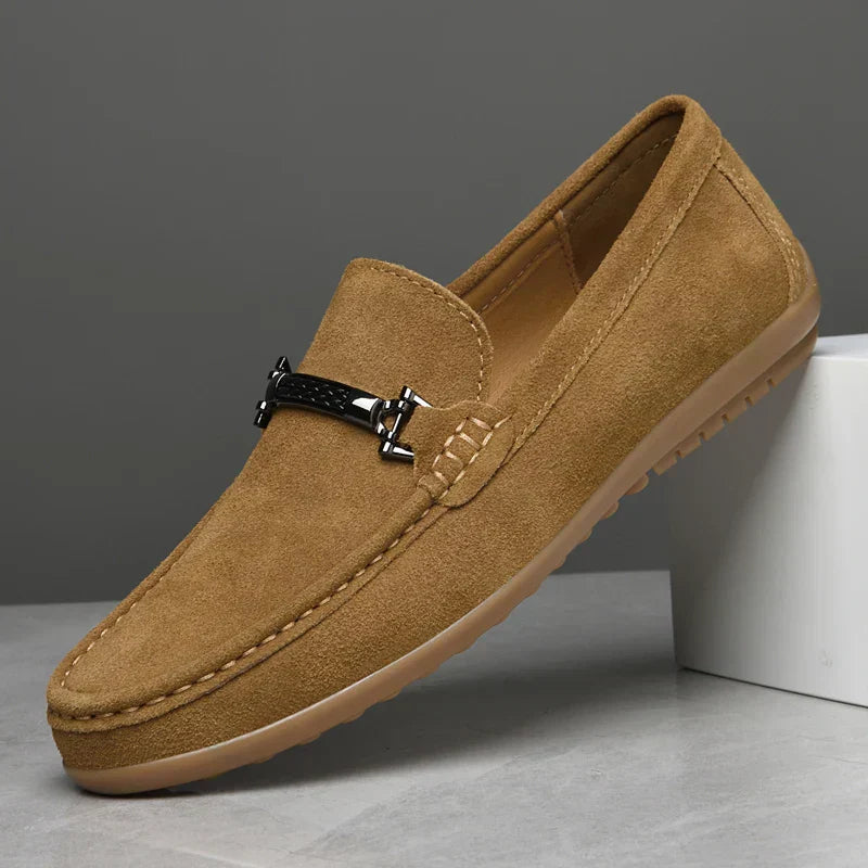 Ellis - Suede loafers