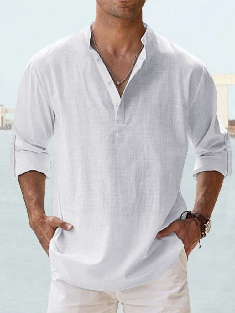 Lenoir - Breathable linen shirt