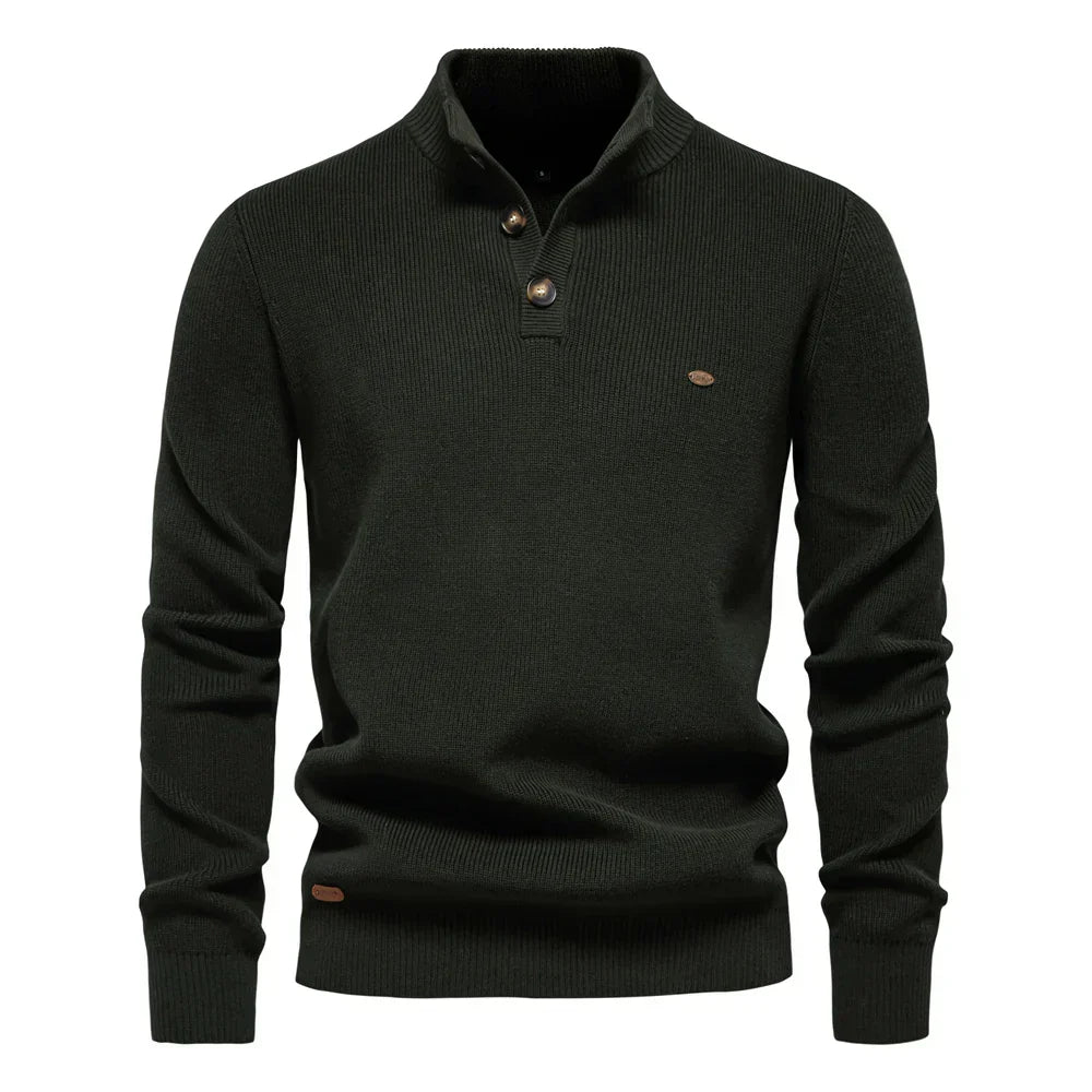 Lilian - Sweater with button design