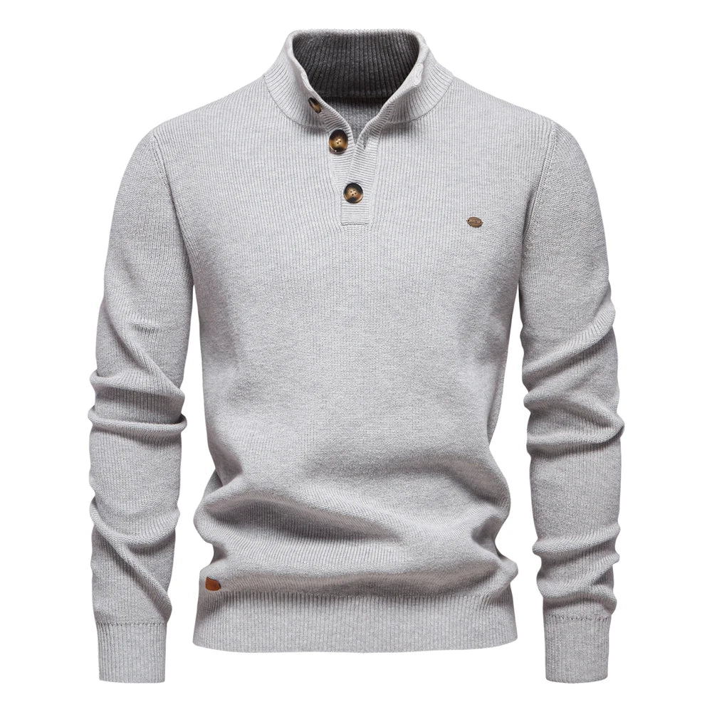 Lilian - Sweater with button design
