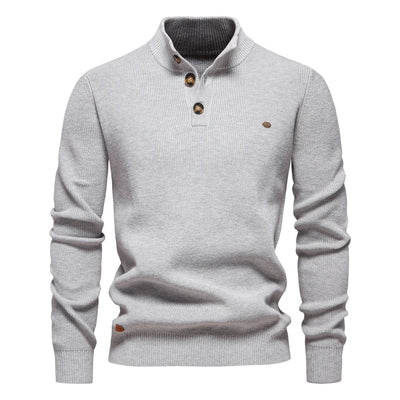 Lilian - Sweater with button design