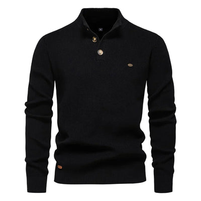 Lilian - Sweater with button design