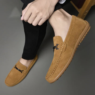 Ellis - Suede loafers