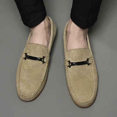 Ellis - Suede loafers