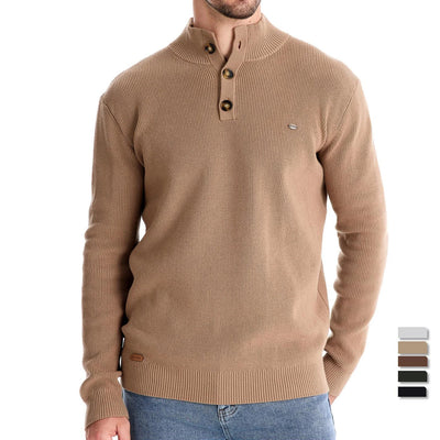Lilian - Sweater with button design