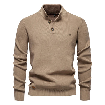 Lilian - Sweater with button design