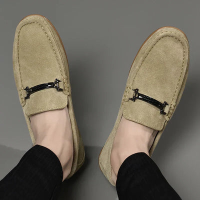 Ellis - Suede loafers