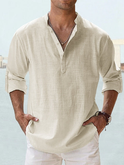Lenoir - Breathable linen shirt