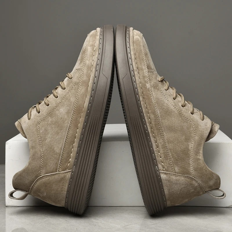 Harrison - Luxe suede Oxford shoe