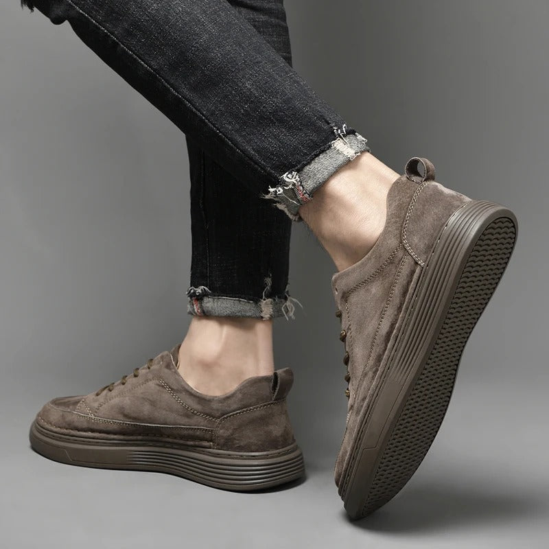 Harrison - Luxe suede Oxford shoe