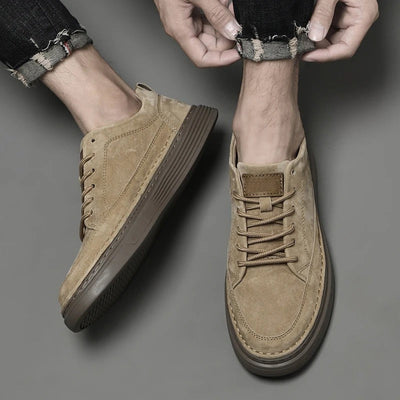 Harrison - Luxe suede Oxford shoe
